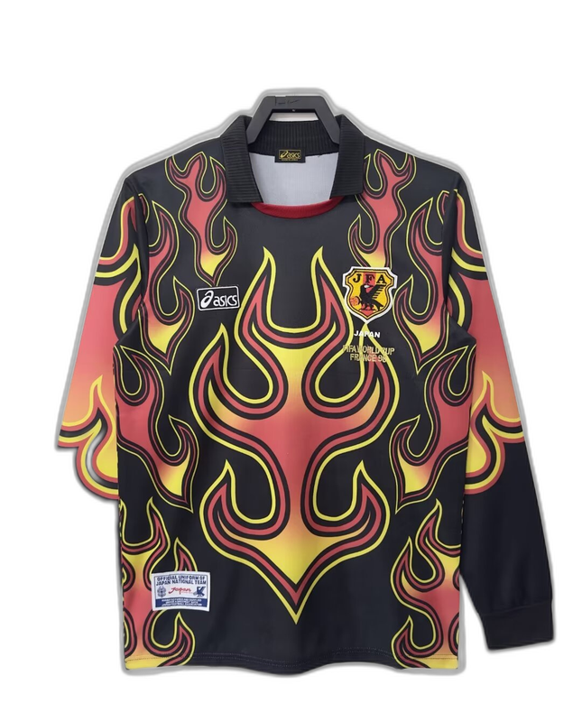 Camiseta Japón 1998 Portero - Manga Larga Versión Retro